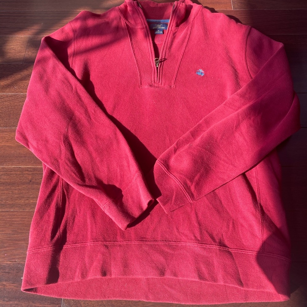 Brooks brothers quarter zip
